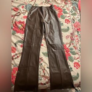 Abercrombie & Fitch Vegan Leather Pants